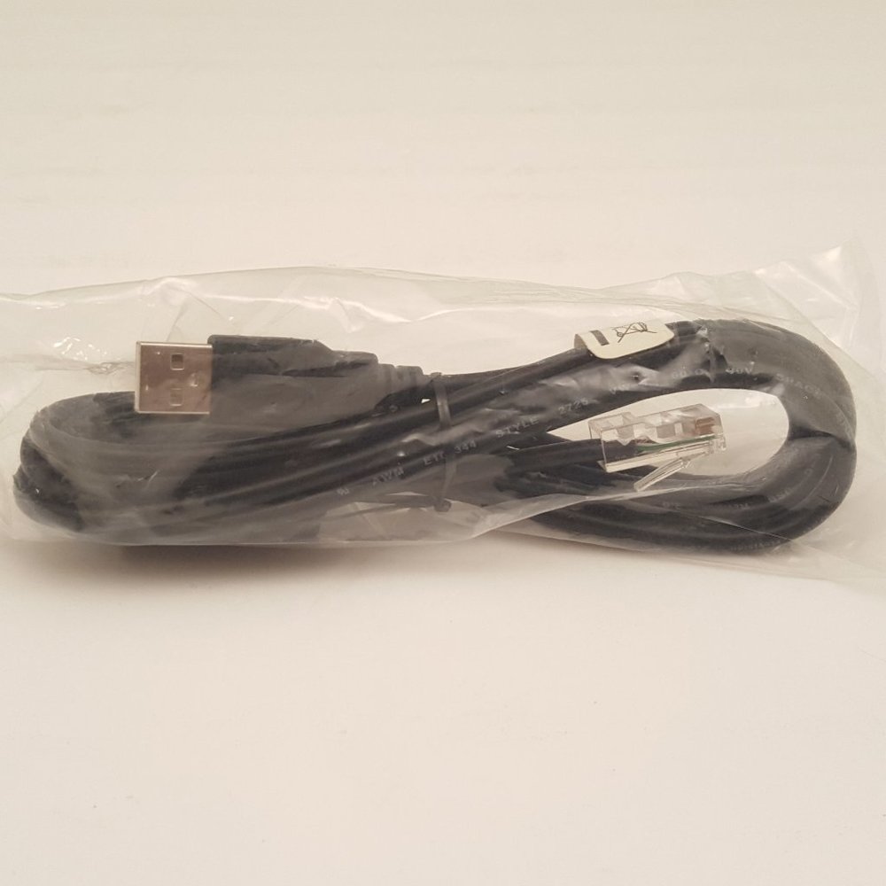 APC UPS 6' Communications Cable Simple Signaling USB to RJ45 / RJ50 AP9827